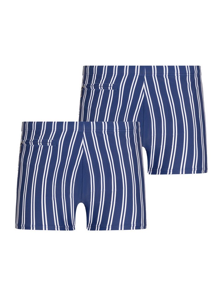 Schiesser Badehose Classic Swim (2-St) Bade-Shorts Speedo eng von Schiesser