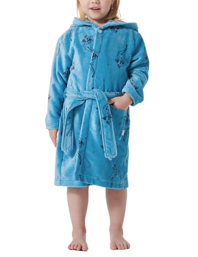 Schiesser Mädchen Bademantel, Aquarium_181831, 128 EU von Schiesser