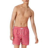 Schiesser Herren Badeshorts rot Gestreift von Schiesser
