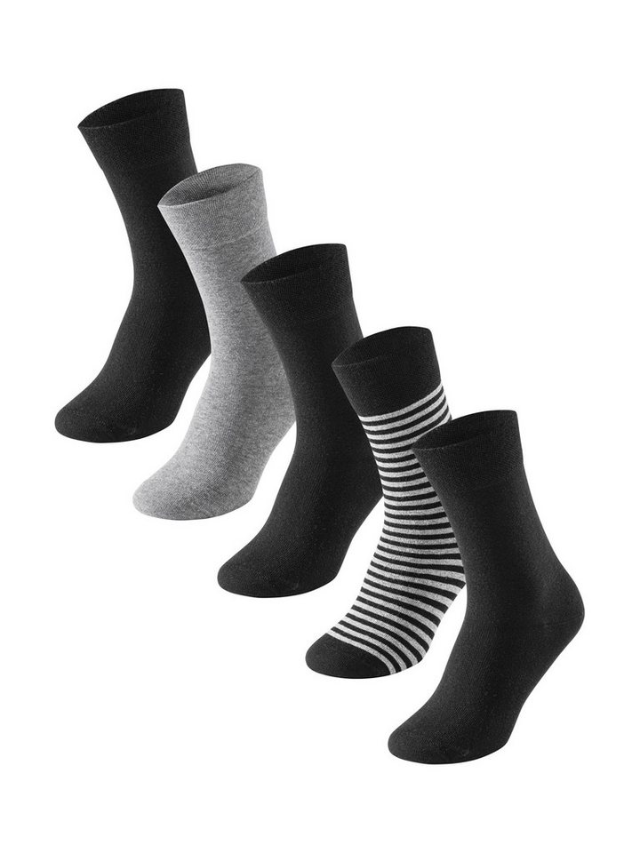 Schiesser Basicsocken 5-Pack 'Cotton Fit' Schiesser Basicsocken 5-Pack 'Cotton Fit' von Schiesser