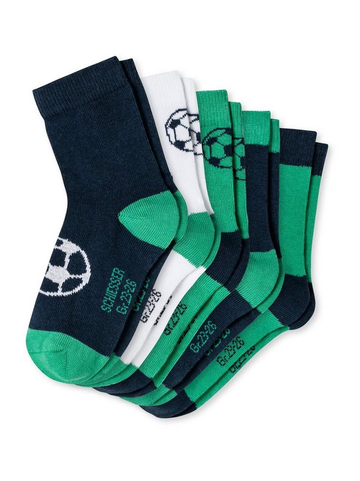 Schiesser Basicsocken 5-Pack 'Soccer' von Schiesser