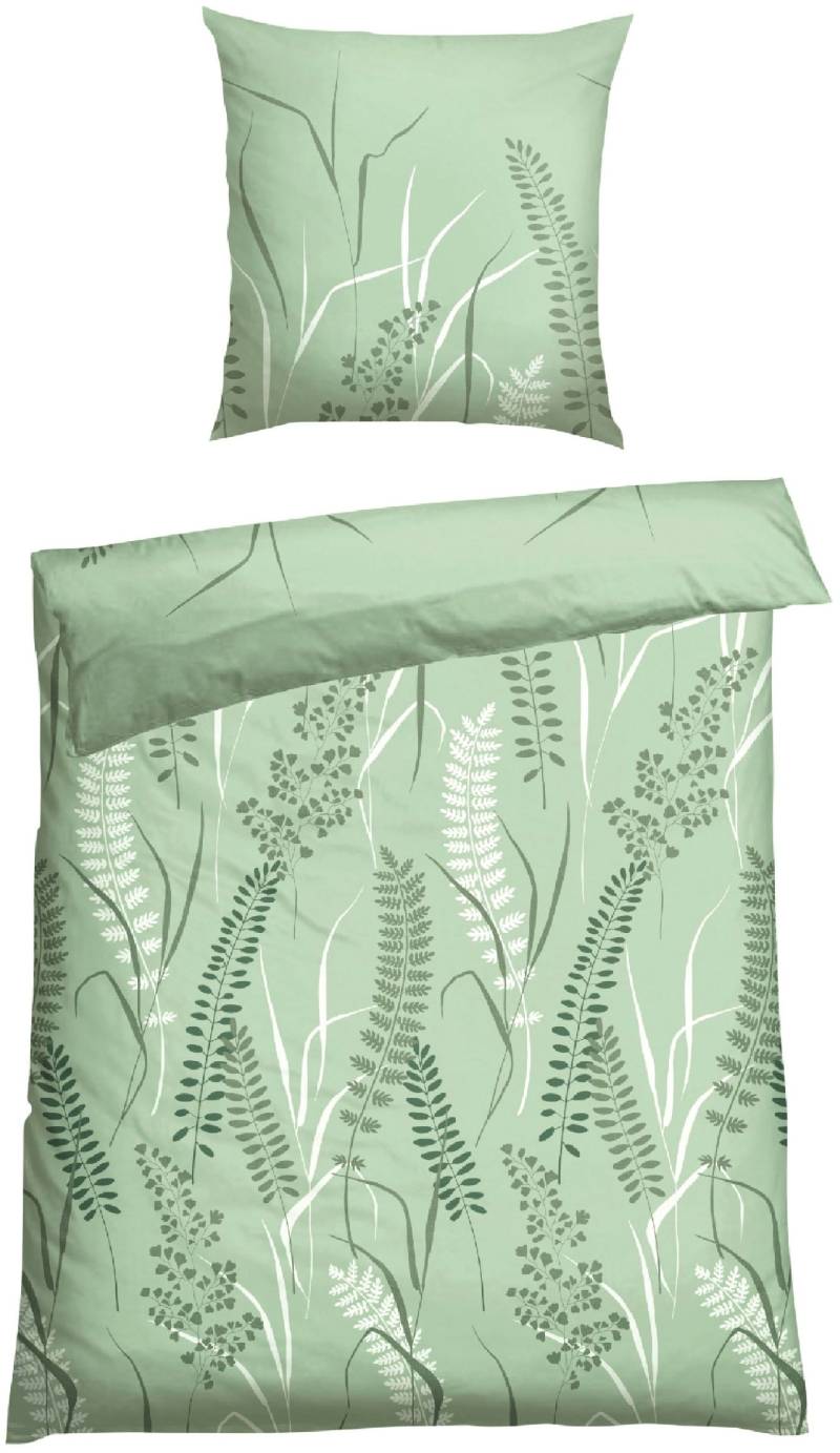 Schiesser Bettwäsche "Annic aus weicher Baumwolle in floralem Dessin" 2 Stk. tlg. MADE IN GREEN by OEKO-TEX von Schiesser