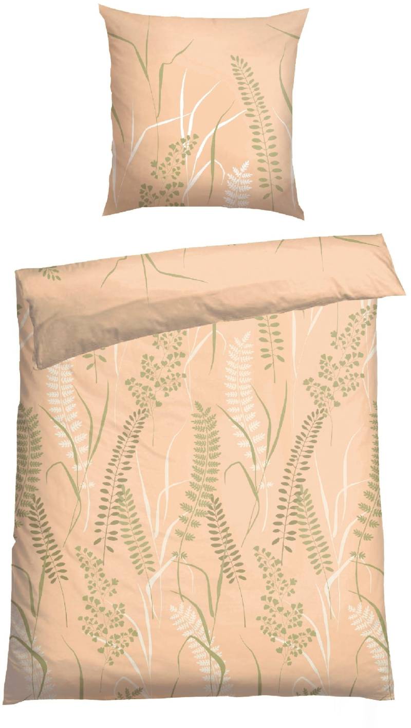 Schiesser Bettwäsche "Annic aus weicher Baumwolle in floralem Dessin" 2 Stk. tlg. MADE IN GREEN by OEKO-TEX von Schiesser