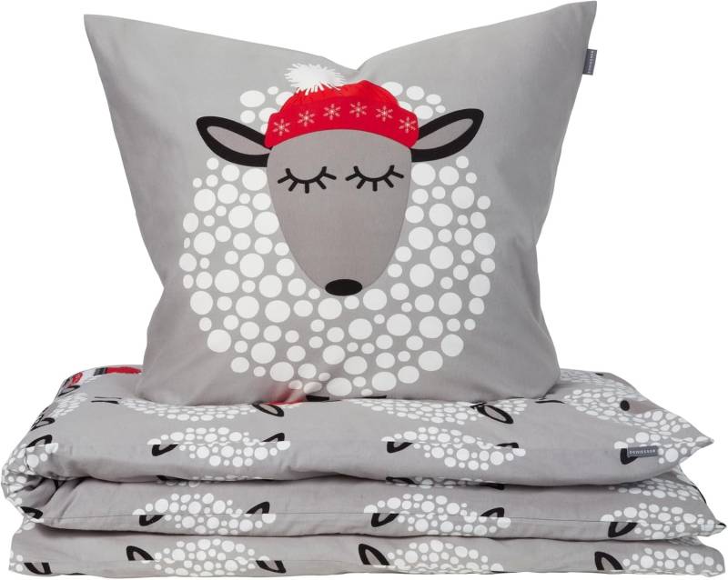 Schiesser Bettwäsche "Sippa aus weicher Baumwolle lädt zum Schäfchenzählen ein" 2 Stk. tlg. Made in Green von Schiesser