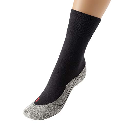 Schiesser Blickdicht Damensocken Sport Wandersocken Socken, Schwarz (000-schwarz), 35/36 von Schiesser