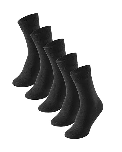 Schiesser Blue Bird Herrensocken 5er Pack black 43-46 von Schiesser