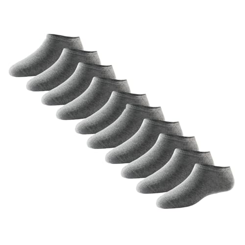 Schiesser - Bluebird - Sneaker Socken - 10er Pack (39-42 Grau) von Schiesser