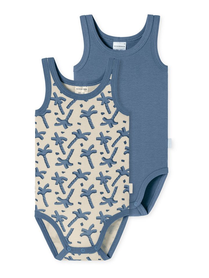 Schiesser Body 0/0 - Natural Love Organic Cotton (2-tlg) langarm kurzarm body-suit von Schiesser