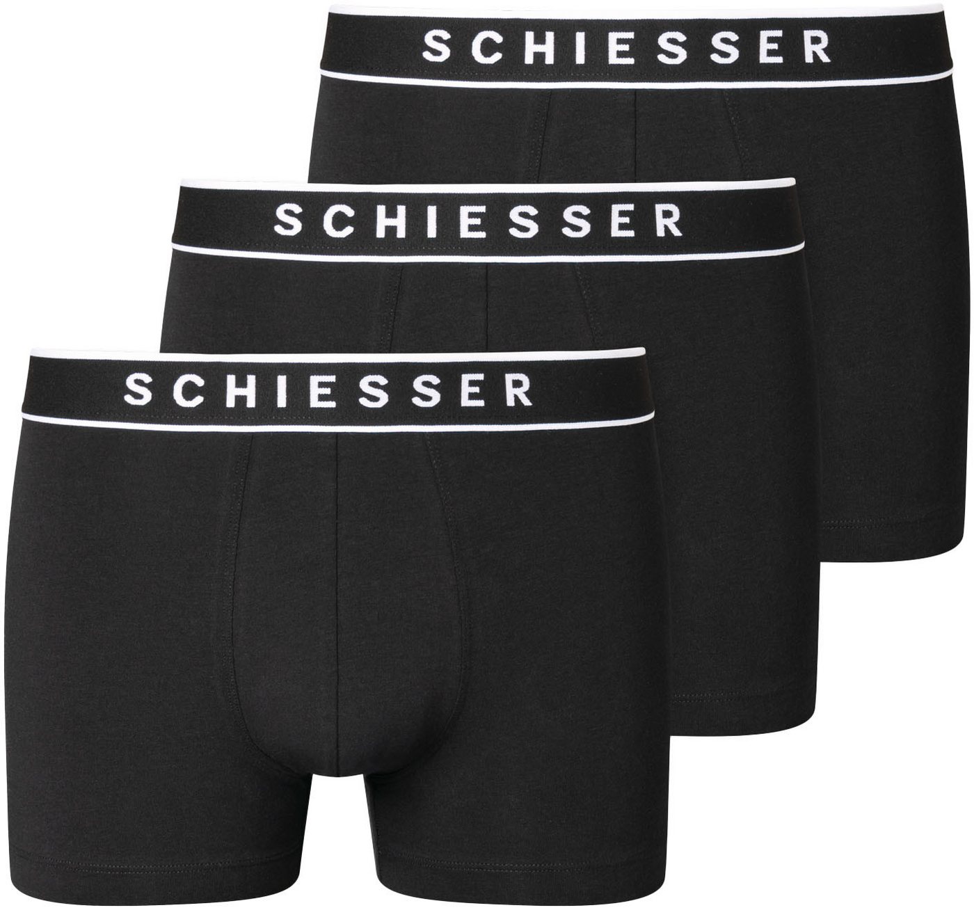 Schiesser Boxer 95/5 (3er-Pack) mit sportlichem Webgummibund von Schiesser