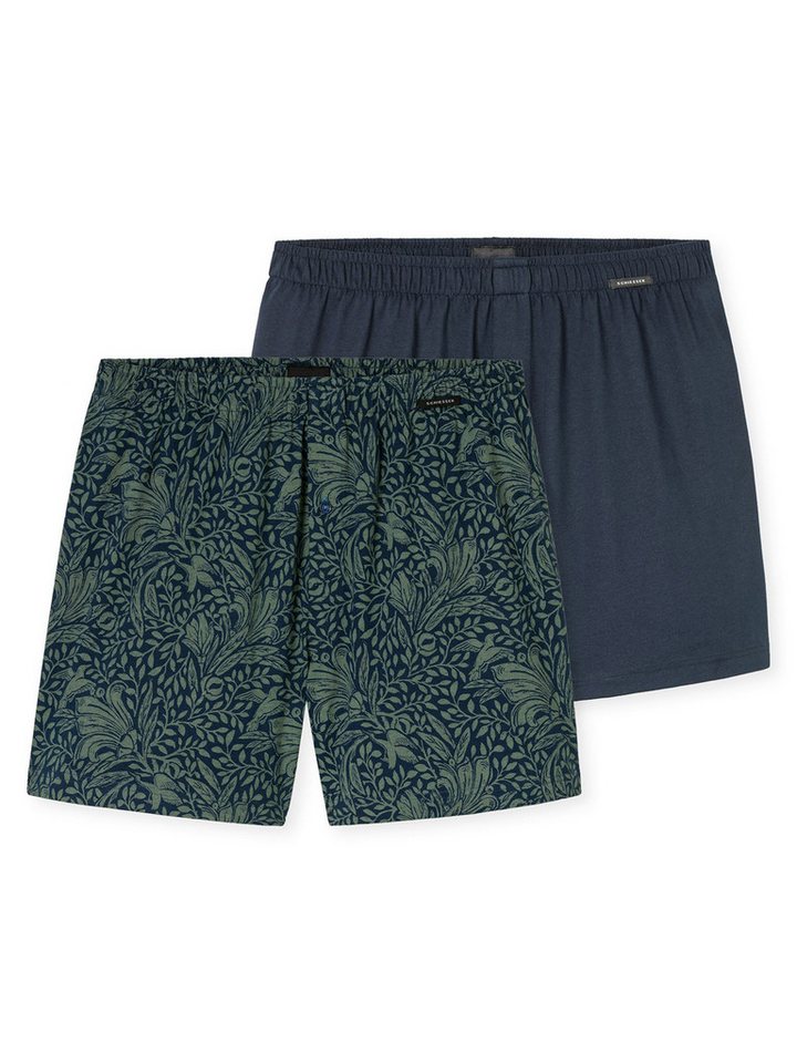 Schiesser Boxer Basic (2-St) unterhose unterwäsche boxershort von Schiesser