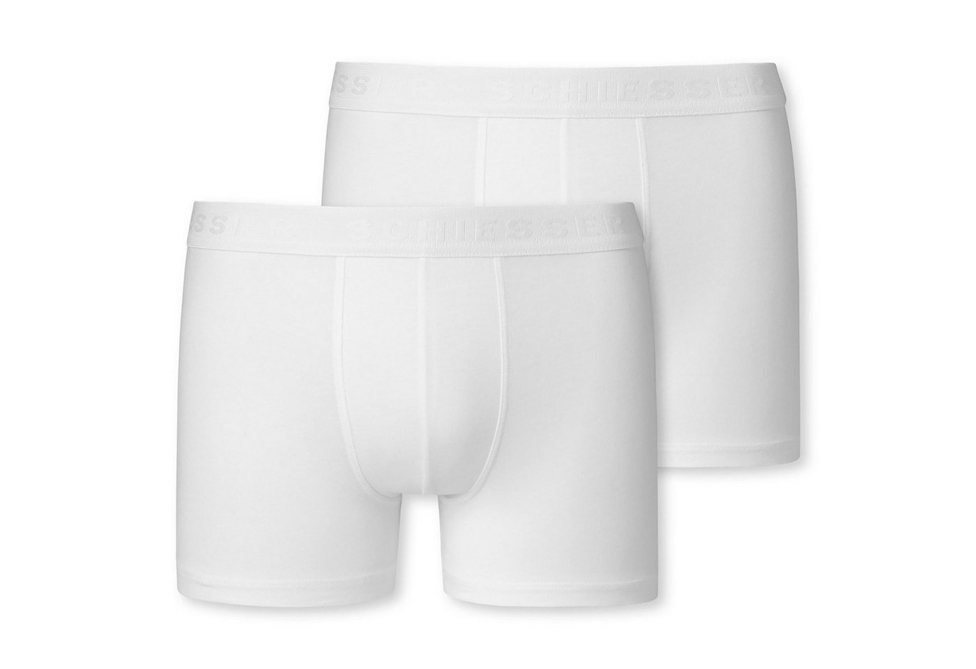 Schiesser Boxer Jungen Boxershort 2er Pack Baumwollmischung (Packung, 2er Pack) von Schiesser