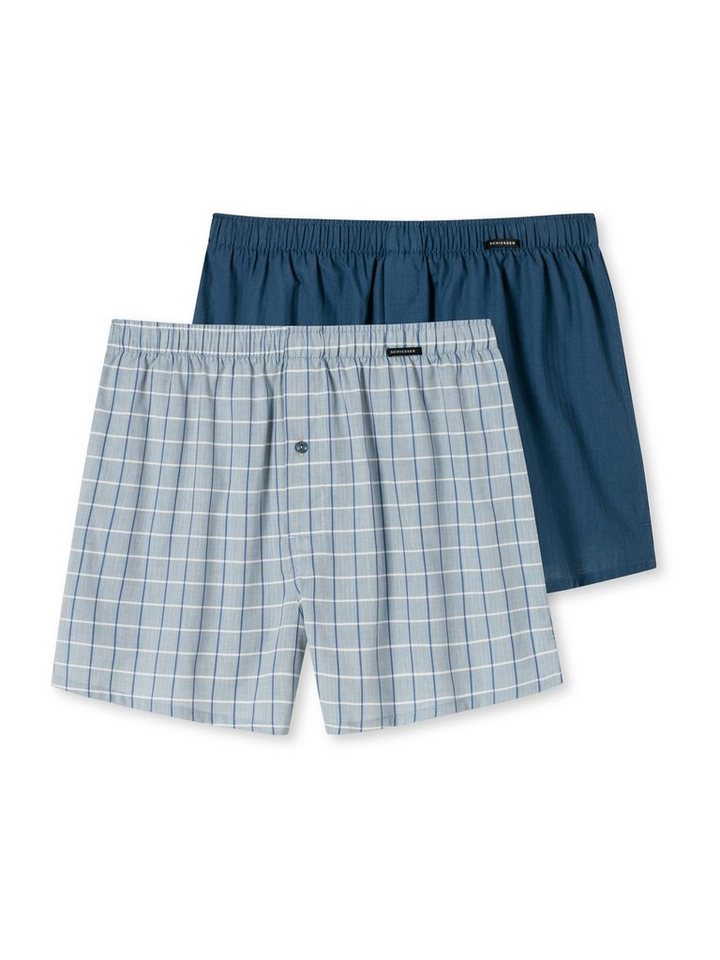 Schiesser Boxer Multipacks (2-St) unterhose unterwäsche boxershort von Schiesser