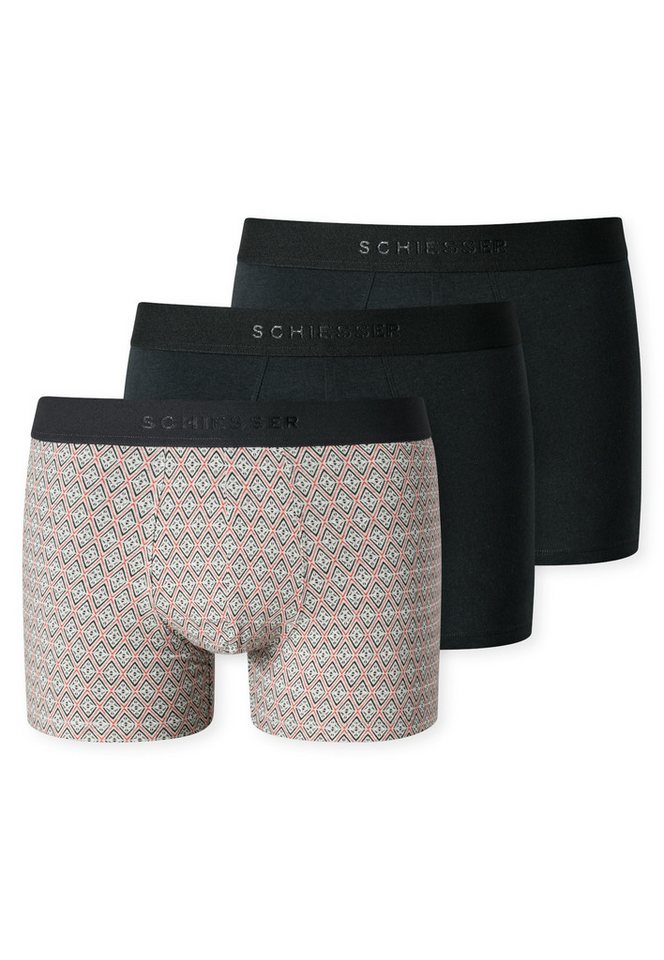 Schiesser Boxershorts 3PACK Shorts von Schiesser