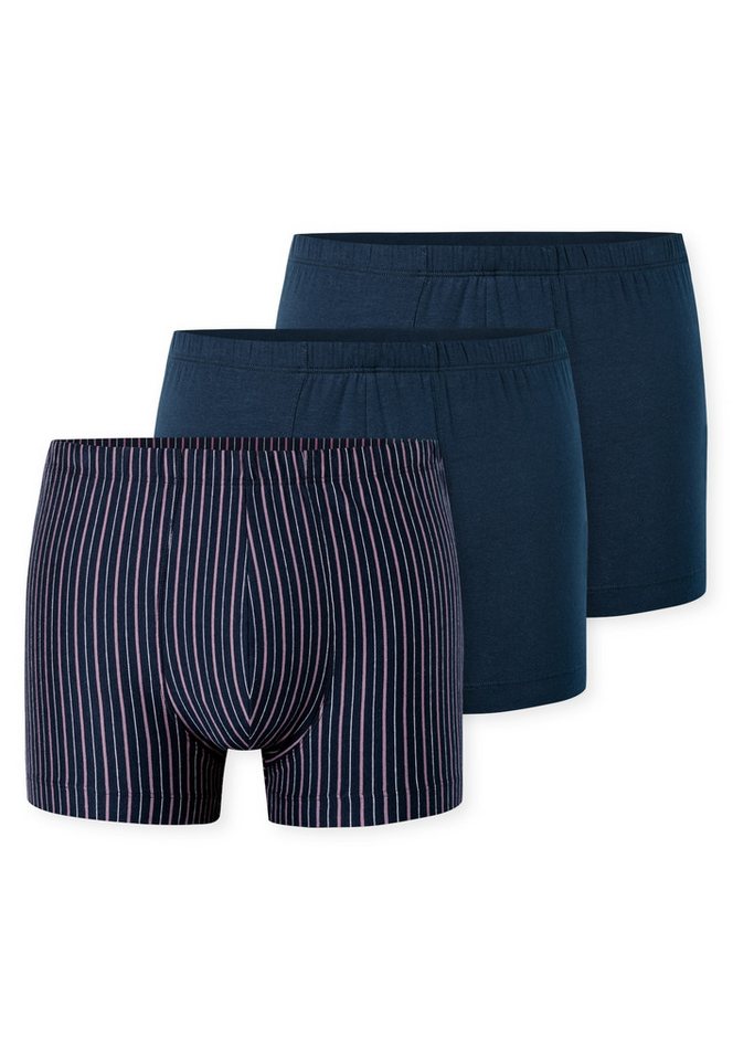 Schiesser Boxershorts 95/5 Essentials (3er Pack) mit softem, tonalem Komfortbund von Schiesser