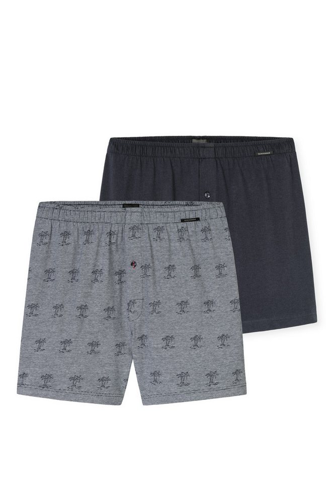 Schiesser Boxershorts "Boxershorts Multipacks" (2er Pack) Zwei verschiedene Designs im Doppelpack von Schiesser