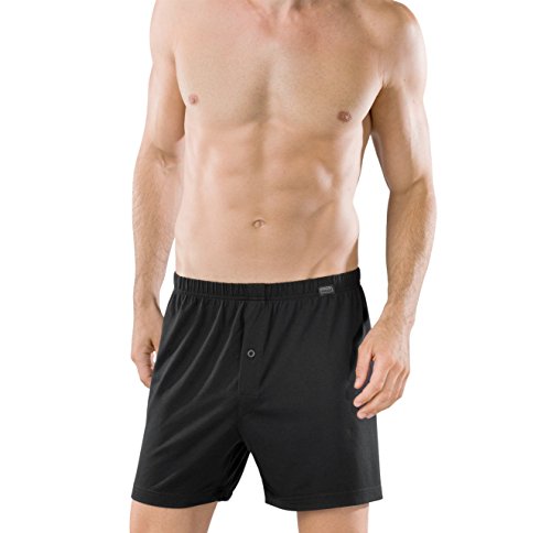 Schiesser Boxershorts Herren Single-Jersey 5-Pack (4+1) (110291) Schwarz (110291-000) M / 5/50 von Schiesser