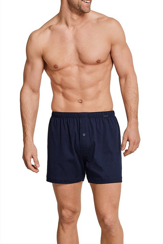 Schiesser Boxershorts Original Classics (Vorteilspack Spar-Pack, 2-St., 2er-Pack, 4er-Pack) Herren Shorts locker geschnitten mit Eingriff, aus reiner Baumwolle von Schiesser