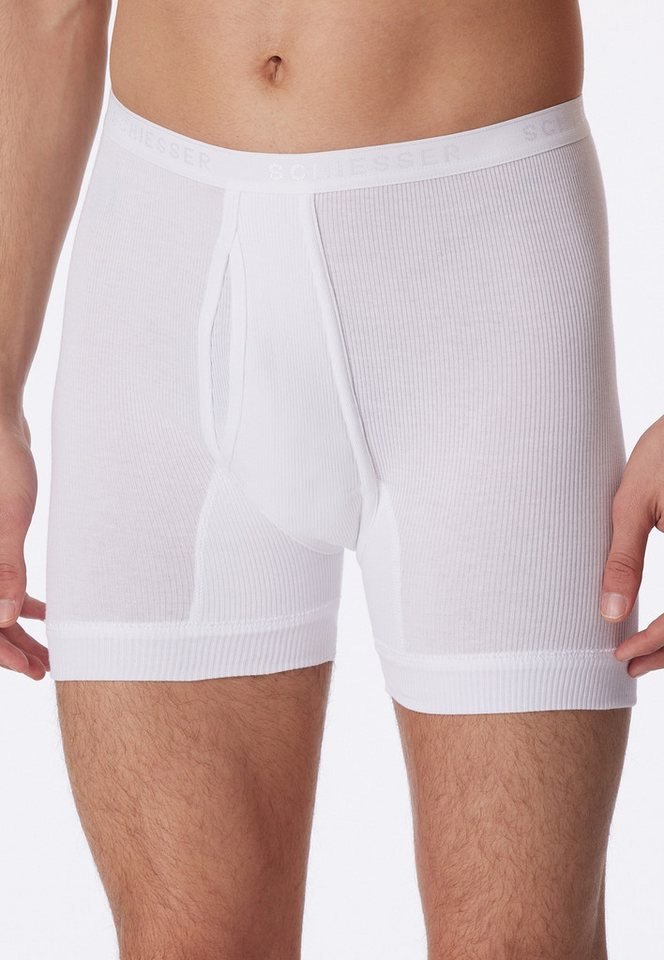 Schiesser Boxershorts Original Classics mit Eingriff, etwas längeres Bein von Schiesser