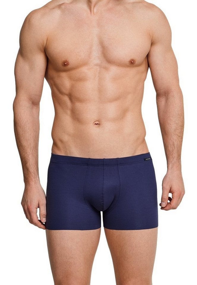 Schiesser Boxershorts Unterwäsche Seamless Laser Cut 152833 blau Herren - 1 Stück von Schiesser