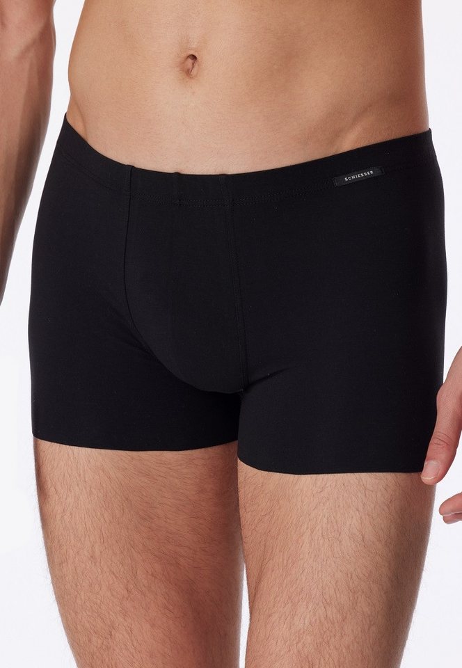 Schiesser Boxershorts Unterwäsche Seamless Laser Cut 173253 schwarz Herren - 1 Stück von Schiesser