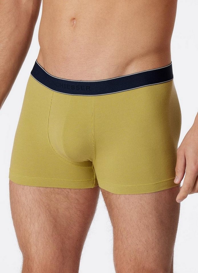 Schiesser Boxershorts Unterwäsche Shorts Modal gestreift lime Herren - 1 Stück Schiesser Boxershorts Unterwäsche Shorts Modal gestreift lime Herren - 1 Stück von Schiesser