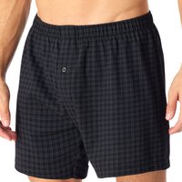 Schiesser Herren Boxershorts schwarz Baumwolle & Mix Gemustert von Schiesser