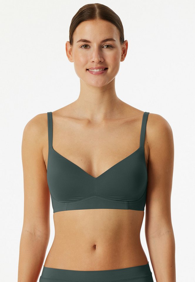 Schiesser Bügelloser BH Unique Micro mit Schale, verstellbare Träger, elastische Wirkware von Schiesser