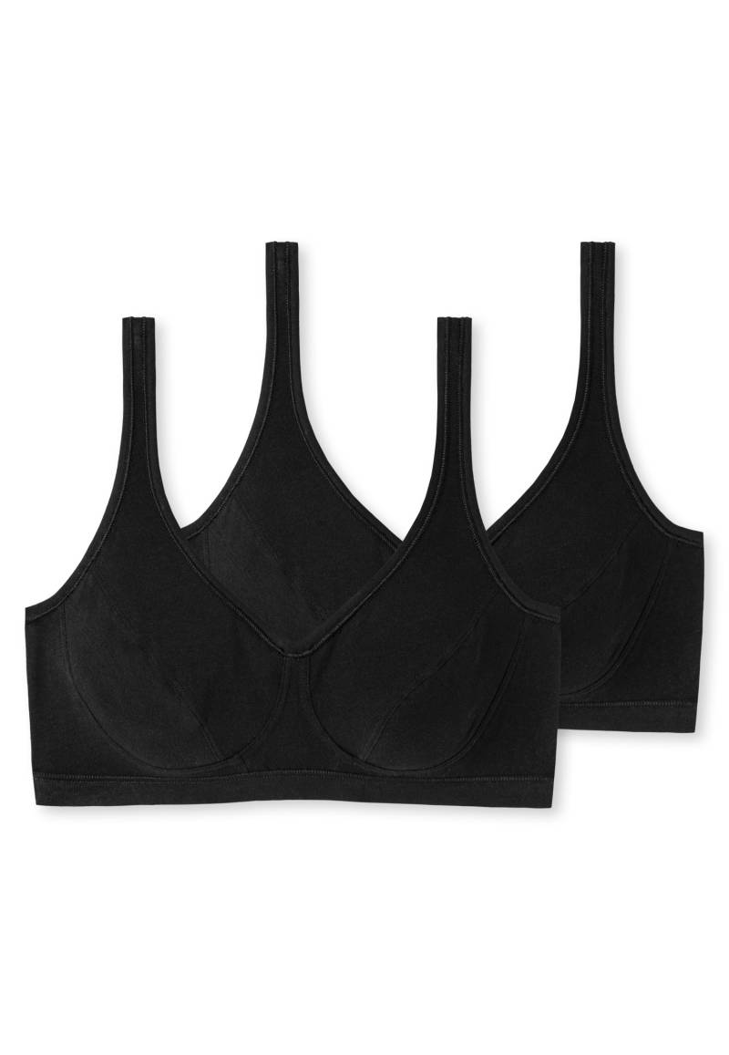 Schiesser Bustier "95/5" 2er Pack, mit sanft formenden Cups von Schiesser