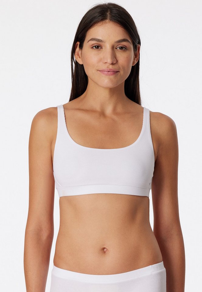 Schiesser Bustier Pure Rib sanft stützendes Unterbrustband, Doppelripp-Qualtiät, elastisch Schiesser Bustier Pure Rib sanft stützendes Unterbrustband, Doppelripp-Qualtiät, elastisch von Schiesser