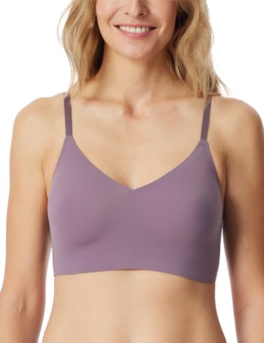 Schiesser Damen nahtloses Bustier Spaghettiträger mit herausnehmbaren Pads - Invisible Soft von Schiesser
