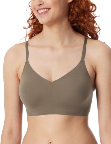 Schiesser Damen nahtloses Bustier Spaghettiträger mit herausnehmbaren Pads - Invisible Soft von Schiesser
