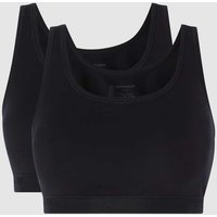Schiesser Bustier mit Stretch-Anteil im 2er-Pack in Black, Größe 46 Schiesser Bustier mit Stretch-Anteil im 2er-Pack in Black, Größe 46 von Schiesser