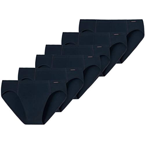 Schiesser Cotton Essential Supermini - 205221-6er Spar-Pack (7 Dunkelblau) von Schiesser