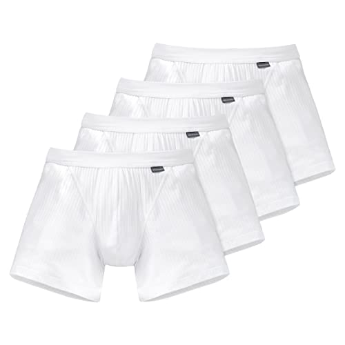 Schiesser Cotton Essentials Authentic Short - 103399-4er Spar-Pack (6 Weiß) von Schiesser