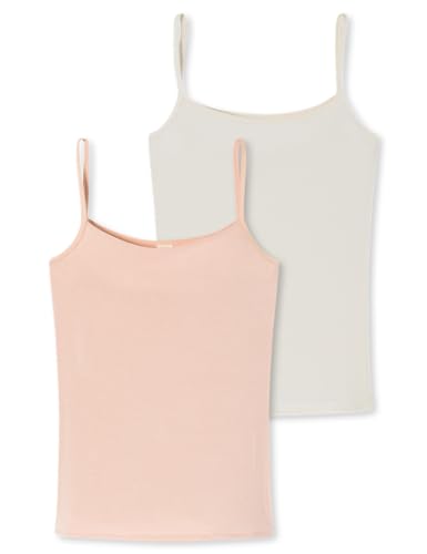 Schiesser Damen 2 Pack Spaghettitop Unterhemd - Modal Essentials, Sortiert 5_179223, 48 von Schiesser