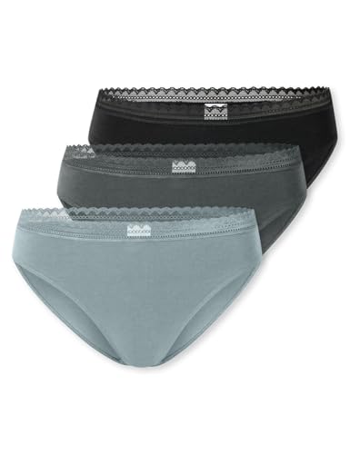 Schiesser Damen 3PACK Rio Spitze-Modern Multipacks Slip, Sortiert 4_182908, 36 Schiesser Damen 3PACK Rio Spitze-Modern Multipacks Slip, Sortiert 4_182908, 36 von Schiesser