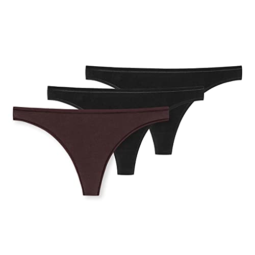 Schiesser Damen 3PACK String Unterwäsche, Sortiert 2, 44 von Schiesser