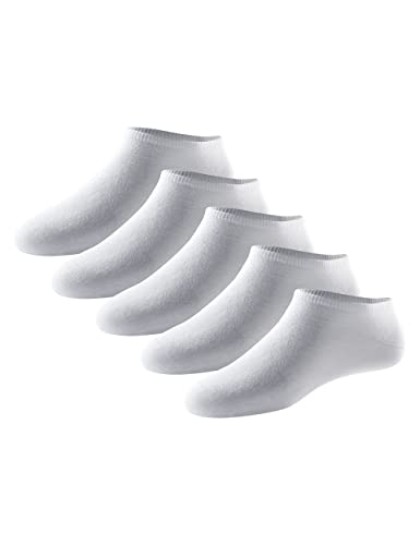 Schiesser Damen 5 Pack Sneakersocken Strümpfe Füßlinge - Stay Fresh Socken, Weiss_179825, 35-38 EU Schiesser Damen 5 Pack Sneakersocken Strümpfe Füßlinge - Stay Fresh Socken, Weiss_179825, 35-38 EU von Schiesser