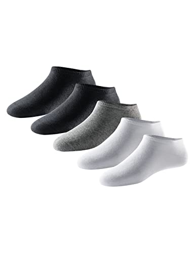 Schiesser Damen 5 Pack Sneakersocken Strümpfe Füßlinge - Stay Fresh Socken, Sortiert 1_179825, 35-38 EU von Schiesser