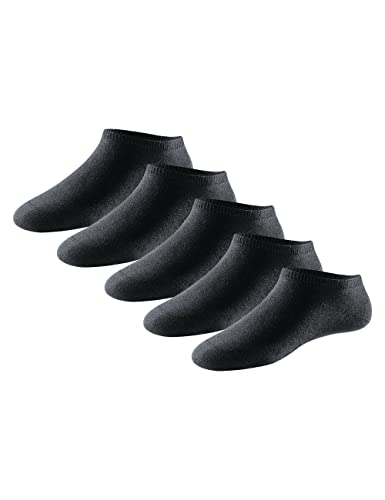 Schiesser Damen 5 Pack Sneakersocken Strümpfe Füßlinge - Stay Fresh Socken, Schwarz_179825, 35-38 EU von Schiesser