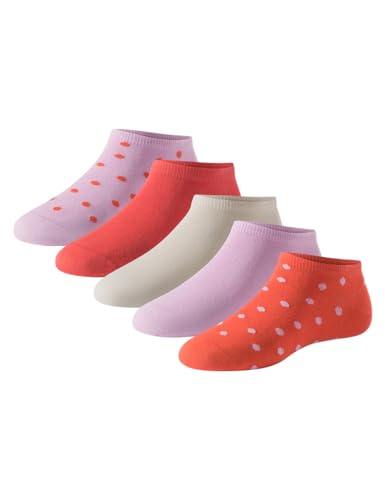 Schiesser Damen 5 Pack Sneakersocken Strümpfe Füßlinge-Stay Fresh Socken, Sortiert 2_181322, 35/38 von Schiesser