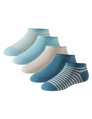 Schiesser Damen 5 Pack Sneakersocken Strümpfe Füßlinge-Stay Fresh Socken, Sortiert 2_181322, 39/42 von Schiesser