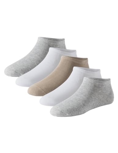 Schiesser Damen 5 Pack Sneakersocken Strümpfe-Stay Fresh Socken, Sortiert 2_181326, 39/42 von Schiesser