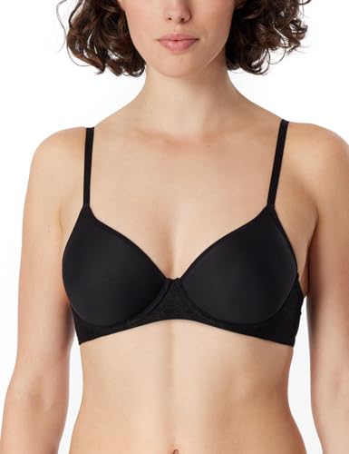 Schiesser Damen BH mit Spacer-Schale - Air, schwarz_181128, 95E von Schiesser