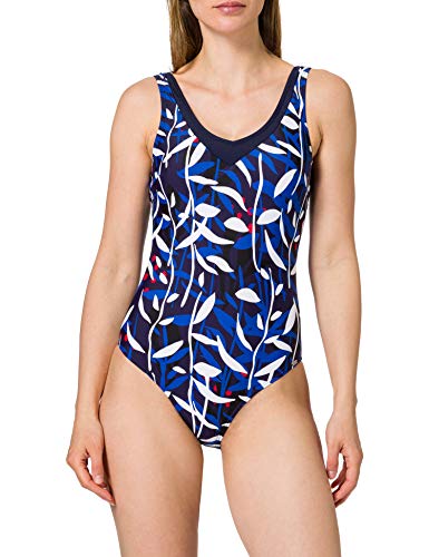 Schiesser Damen Badeanzug, dunkelblau-gem, 40 von Schiesser