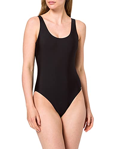 Schiesser Damen Badeanzug, schwarz, 36 von Schiesser