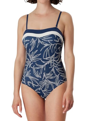 Schiesser Damen Bandeau Badeanzug - 181097, Größe Damen:42, Farbe:Mehrfarbig 3 von Schiesser