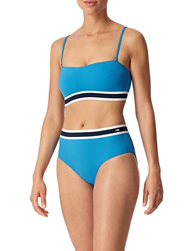 Schiesser Damen Bandeau Bikini-Set, Aquarium, M von Schiesser