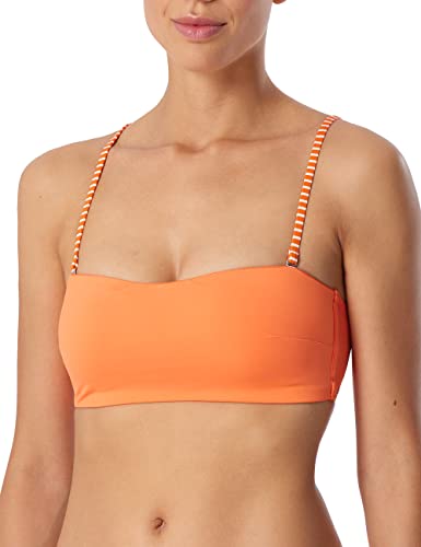 Schiesser Damen Bandeau Top Bikini, orange, L von Schiesser