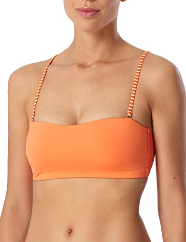 Schiesser Damen Bandeau Top Bikini, orange, M von Schiesser
